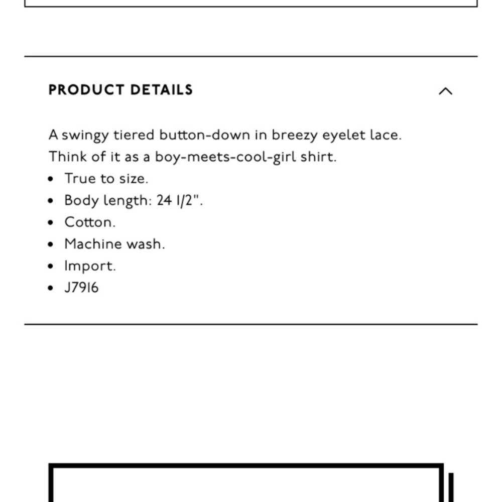 Madewell Eyelet Seamed Button-Down Shirt - Picture 5 of 5
